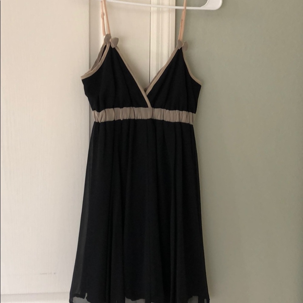 Cute black and beige dress